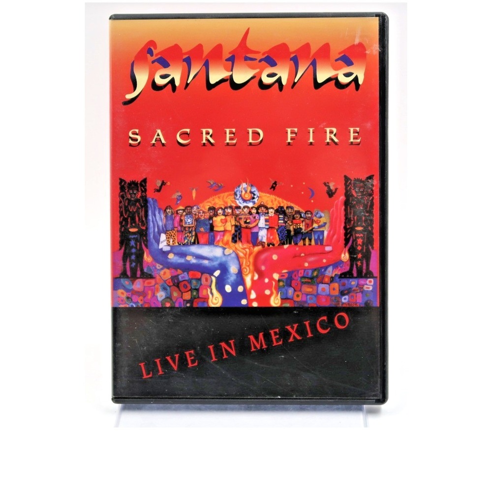 Santana Sacred Fire Live In Mexico‎ DVD 1993 Concert Film Carlos Santana Rock